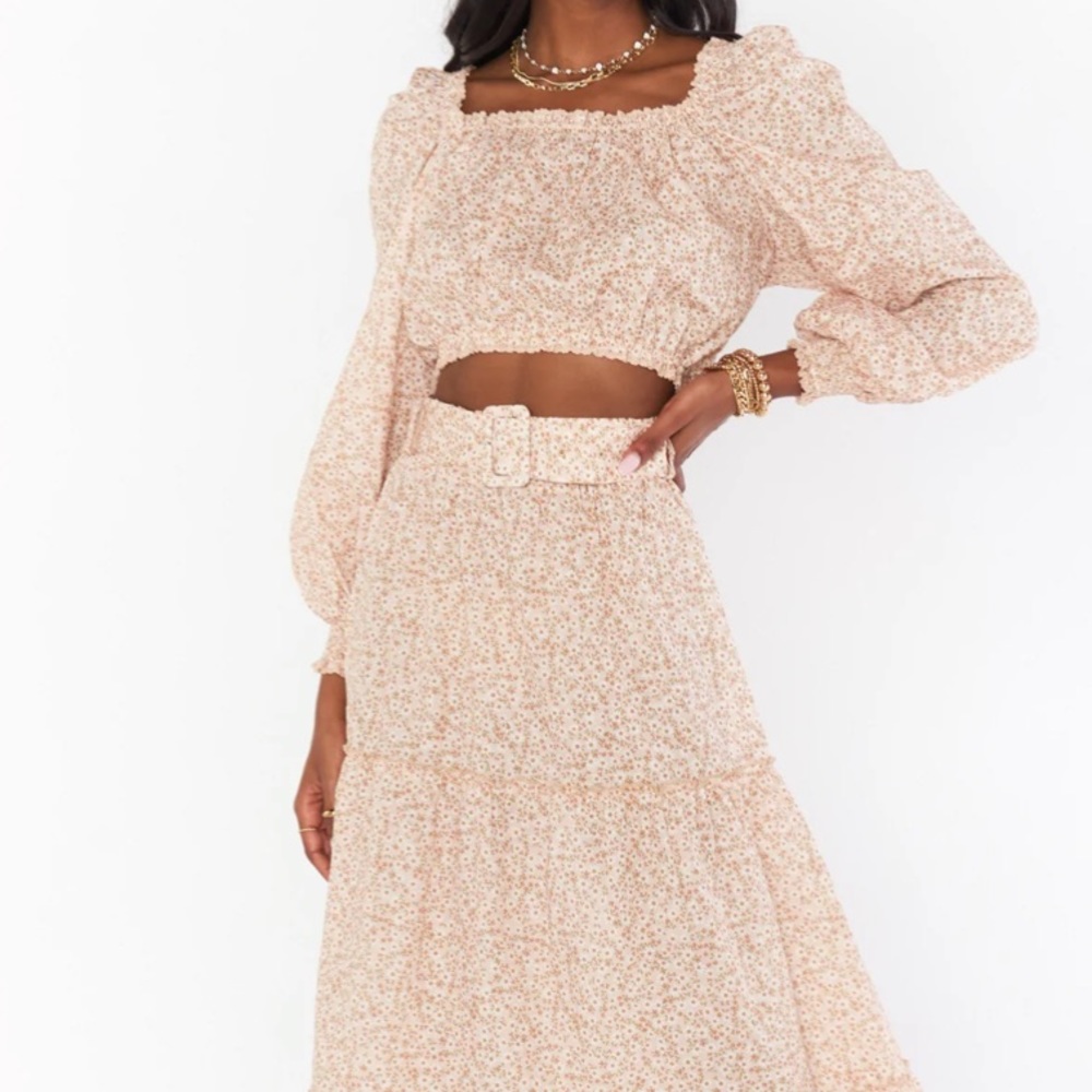 Show Me Your Mumu - Suzanna Crop Top ~ Ditsy Daisy